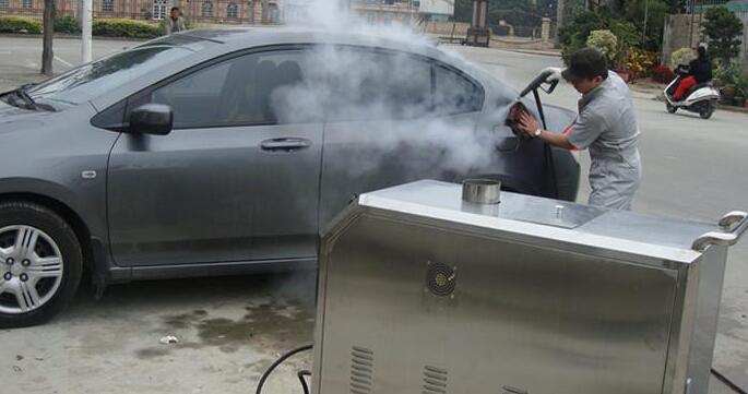 蒸汽洗車機洗車現場 蒸汽洗車機洗車現場